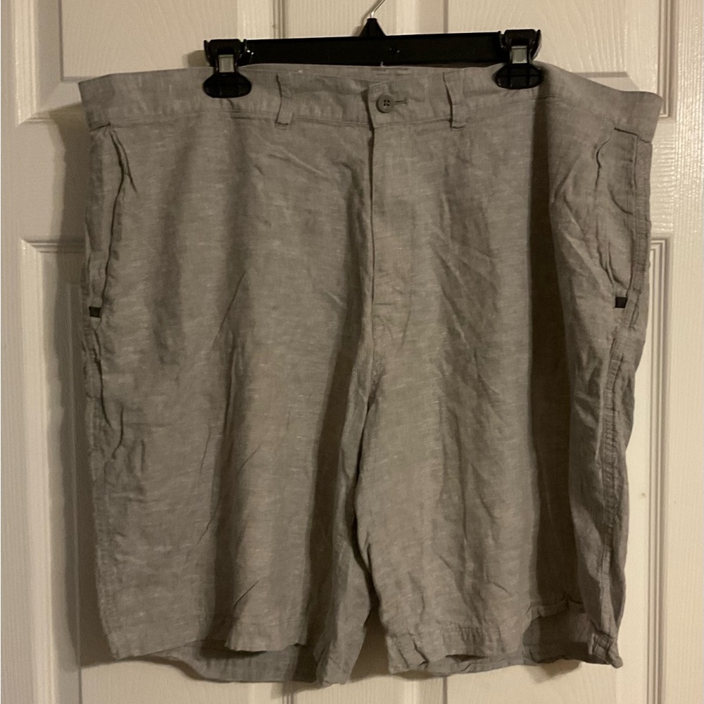 Patagonia Light Gray Men's Casual Flat-Front Shorts
